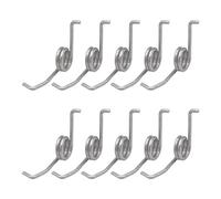 Milageto de Herramientas de Resorte de Rueda de Carrete de Pesca, Herramienta modificada de Repuesto de Uso múltiple, Accesorios de Carrete de Pesca, 10 Piezas 304