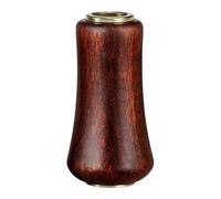 Milageto de Madera para reparación de de Carrete de Pesca, Ligero, para Agua, Agarre cómodo, Accesorios de Pesca de Repuesto, Rojo Marrón