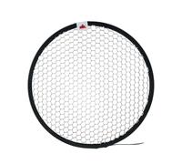 Milageto Difusor Reflector Estándar de 6,69 "/ 17 Cm con Rejilla para Luz Estroboscópica de 60 Grados, 60 Grados