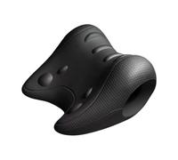 Milageto Dispositivo de tracción cervical, almohada quiropráctica, relajante eficaz para cuello y hombros, ideal para colchonetas y trabajadores de oficina en