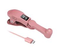 Milageto Dispositivo Pulsador Automático Mini Controlador Simulación LED Digital Material PP Adecuado para Juegos Móviles Asistencia, Rosa