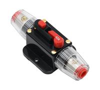 Milageto Disyuntores Portafusibles para Automóvil Fácil Instalación Suministros Accesorios Resistentes para Solar Electrónico, 40 a