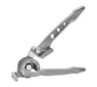 Milageto Dobladora de tubos manual, herramienta dobladora de tubos de aluminio, herramienta manual ligera para, de cobre y latón, refrigeración