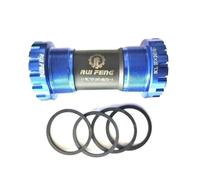 Milageto Eje Pedalier Resistente Componente Compacto para Ciclistas, Azul