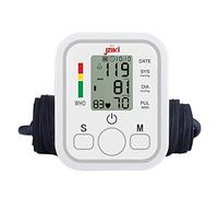 Milageto El Medidor de Pulso Del Brazo Del Verificador Del Cardíaco Del Monitor de La Presión Arterial Trabaja a Máquina El Puño - Blanco