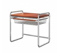 Milageto Estante de Cocina Estante Microondas Organizador Encimera Soporte Aparatos Repisa Almacenamiento con Cajón Extraíble Estructura Acero al Carbono y, Banco Con Cajón