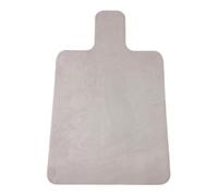 Milageto Esterilla para Reformer de Pilates Base para Máquina Tapete Absorbente Colchoneta Plegable con Agarre Superior Adecuada para Protección de Equipos Y V, Beige