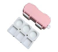 Milageto Estuche de Almacenamiento para Tiza de Taco de Billar, contenedor para Tiza de Billar para Juegos de Ocio, Viajes y Entrenamiento, Rosa