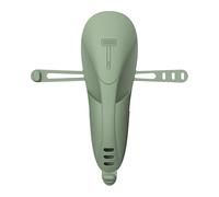 Milageto Estuche de silicona para maquinilla de afeitar, protector, ahorrador de espacio, para baño, hogar, para hombres, Verde