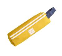 Milageto Estuche para bolígrafos, Estuche para lápices con Cremallera, Organizador de papelería Compacto de Gran Capacidad, Estuche para bolígrafos, Amarillo