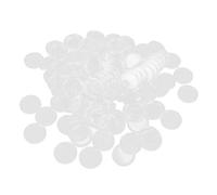 Milageto Estuche para cápsulas de Monedas de 16mm con Soporte y Junta Protectora para artículos de colección de Monedas (100 Piezas)