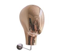 Milageto Expositor de cabeza de maniquí para colgar en la pared, con sombrero, desmontable y elegante, soporte para pelucas, gorra, auriculares y diadema.