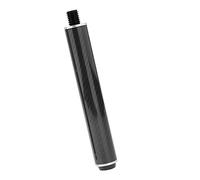 Milageto Extensión para Taco de Billar Soporte Compacto para Mango Prolongador Universal para Palos de Billar Piezas de Fibra de Carbono Y Aleación de Aluminio, Longitud 20cm