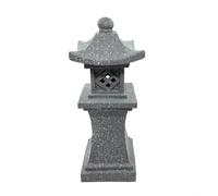 Milageto Farol Solar Resina Estilo Sereno | Farol Jardín, Acogedor, Linterna Solar Colgante, para Patio, Senderos