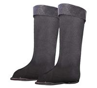 Milageto Forros Térmicos para Botas con Plantilla Cálida Tejido Cómodo Y Material Absorbente Capa Aislante Contra El Frío Adecuados para Senderismo Pesca, Negro, 38