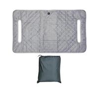 Milageto Funda de Asiento de Carrito de Golf, Toalla, fácil instalación, Suave, Ligera, Protectora, Almohadilla térmica para Asientos de 2, golfistas, Gris