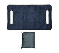Milageto Funda de Asiento de Carrito de Golf, Toalla, fácil instalación, Suave, Ligera, Protectora, Almohadilla térmica para Asientos de 2, golfistas, Azul Marino