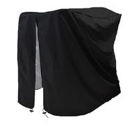 Milageto Funda para Cinta de Correr, Ligera, Resistente al Polvo, para Garaje, para mayoría de Las Cintas de Correr Plegables, protección contra el Polvo, Negro