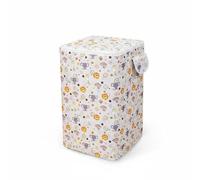 Milageto Funda para Lavadora de Carga Cubierta Protectora Decorativa Lavadora Poliéster Ligero Adecuada para el Espacio de Lavado, Pequeño con Tapa Superior, Zoo Alegre