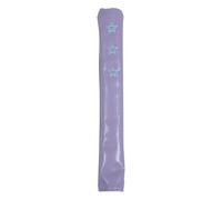 Milageto Funda Protectora de Cuero sintético para Varilla de alineación de Golf, 34 x 5 cm (13,4 x 2 Pulgadas), con diseño de y Interior de, Violeta