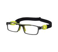Milageto Gafas de Baloncesto Gafas Deportivas Gafas de Fútbol Gafas para Bola Ajuste Cómodo Acolchado PC TR Adecuado para Jóvenes Adultos Tenis Bádminton, Amarillo