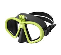 Milageto Gafas de Buceo, máscara de Buceo, Hebilla Ajustable, Gafas de Snorkel, de Snorkel para Deportes acuáticos, Buceo, Verde Negro