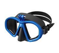 Milageto Gafas de Buceo, máscara de Buceo, Hebilla Ajustable, Gafas de Snorkel, de Snorkel para Deportes acuáticos, Buceo, Azul Negro