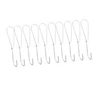 Milageto Ganchos para Patrones de Costura, Colgadores de Patrones de Papel, Almacenamiento de 2,5mm de Diámetro de Alambre, Soportes para Ganchos para Colgar P, 18 Cm