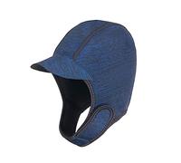 Milageto Gorro de Buceo Capucha Neopreno Elástico con Correa en La Barbilla Protección contra Frío Cubre Cabeza Adecuado para Adultos Niños Deportes Acuá, Armada