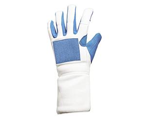Milageto Guante de Esgrima Guante Protector Mano Competición Entrenamiento Antideslizante Caucho Resistente Adecuado para Niños Adultos Uso Deportivo Y, Mano Izquierda Mediana