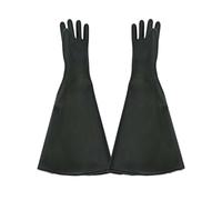 Milageto Guantes para chorro de arena, Guantes para chorro de arena, Impermeables, Guantes para chorro de arena, Guantes de goma, Lustroso
