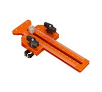 Milageto Guía de plantilla para de mesa de plantilla delgada, rodillo de guía fácil de usar para todas las s de mesa, regalos de carpintería, Naranja