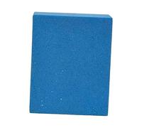Milageto Gummy Stone Bloque de Goma Abrasiva Herramienta de Afinado para Borde de Snowboard Remueve Óxido Y Rebabas Adecuada para Mantenimiento de Tabla Esquí, 150 Grano Azul