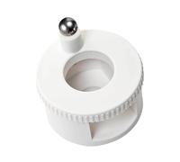 Milageto Herramienta automática para uñas con efecto ojo, suministros para manicura profesional y compacta para principiantes. Ideal para salones, Cuenta Blanca de 8 Mm