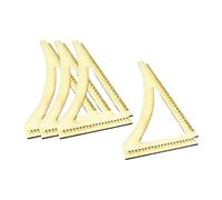 Milageto Herramienta de Construcción de Maquetas de Barcos Antiguos con Accesorios de Doble Cara Y Madera.