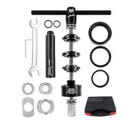 Milageto Herramienta de Desmontaje de Pedalier Set de Herramientas para Instalación Y Extracción de Rodamientos Durabilidad Funcionalidad Adecuada para, Negro