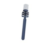 Milageto Herramienta de limpieza de cepillos de pelo 2 en 1, rastrillo para quitar cepillos de pelo, cepillo de limpieza de peines para salón, hogar, amigos, AZUL