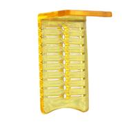 Milageto Herramienta de medición para vinilo de coche, guía de corte de película, marcador profesional para calcomanías de coche, escobilla de goma para medir, 90 Grados