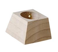 Milageto Incienso Holder Insence Tray Accent Table Centerpiece Censer Quemador de incienso de madera para sala de estar Dormitorio Inauguración, MADERA