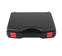 Milageto Instrumento de protección Caja de Herramientas con Esponja Piezas pequeñas Herramientas de Transporte Anti Impacto Caja vacía Resistente al Desgaste, 330 mm x 272 mm x 82 mm