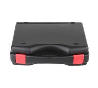 Milageto Instrumento de protección Caja de Herramientas con Esponja Piezas pequeñas Herramientas de Transporte Anti Impacto Caja vacía Resistente al Desgaste, 281mmx230mmx82mm