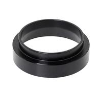 Milageto Inteligente para Café con Accesorios de Portafiltro Embudo de Aluminio para Espresso Reemplazo de Embudo Dosificador Adecuado para Y Us, Negro_58mm