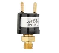 Milageto Interruptor de Control de Presión Válvula de Compresor de Aire Copper Función Estable Compatible con Máquina de Pistón Adecuado para Reparaci, 110-140 psi