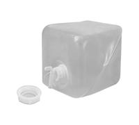 Milageto Jarra contenedora de Agua Plegable Tanque de Agua Equipo para Viajes en Tierra Cantimplora Plegable para Picnic al Aire Libre Senderismo de Emergencia, 10l con Grifo