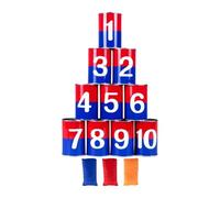 Milageto Juego de 13 Piezas de Lanzamiento de Bolsas de Frijoles para Fiestas de Carnaval, Juguete Interactivo para Interiores y Exteriores, Divertido Juego de