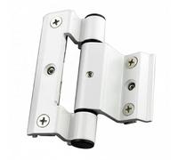 Milageto Juego de 6 Bisagras para Ventanas, Correa para Ventana, Plegable Hecha de Metal Sólido para Una Guía Confiable, Apertura Y Cierre de, 3 Piezas