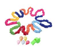 Milageto Juego de Banda elástica cooperativa para niños, Juego de formación de Equipos, educación Creativa, Parque Infantil, Entretenimiento, Juguete, Cuerda, 500cm