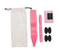 Milageto Juego de Camilla para pies de Ballet, de Estiramiento, fácil de Transportar, potenciador del Arco del pie para Danza, gimnastas, practicantes, Rosa