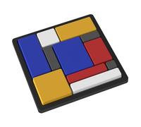 Milageto Juego de de Aprendizaje, Rompecabezas de 4 IQ, Juguete para Ejercitar La Mente.