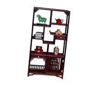 Milageto Juego de minisilla con Sombrero Oficial Chino a Escala 1:12, Suministros de escenografía, Adorno de simulación, mobiliario para casa de muñecas para, Style B